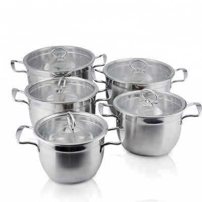 Good quality kitchen stainless steel cooking pot